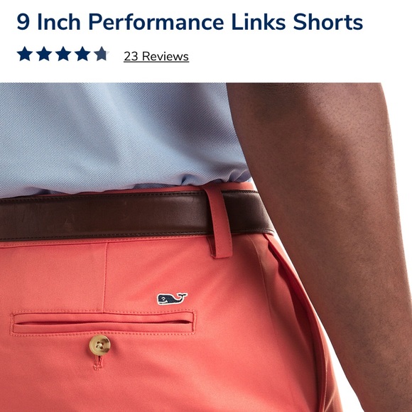 NWOT Vineyard Vines Men’s 9 Inch Performance Links Shorts - Picture 4 of 12